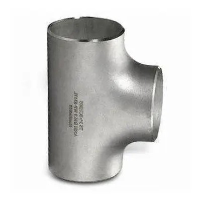 Butt Welding Fittings 6'' STD N08020 ASME B16.9 Nickle Alloy Steel Equal Tee Pipe Fitting