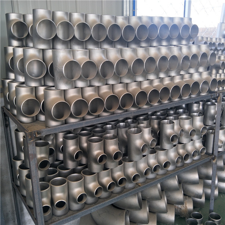 Super Austenitic Stainless A403 WP904L Equal Tee Pipe Fittings 1