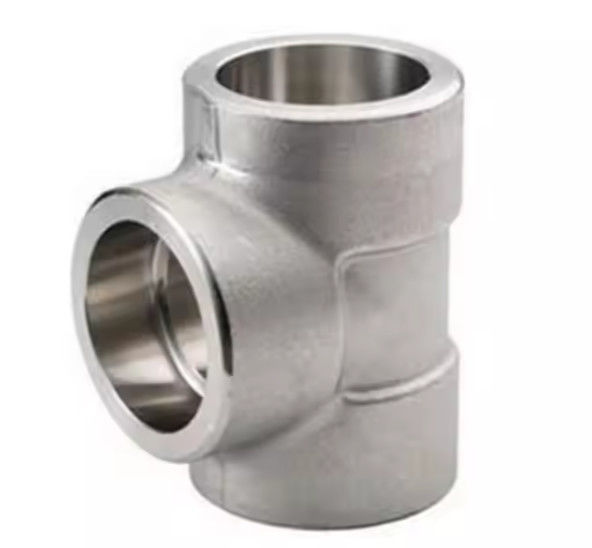 ASME B16.11 Threaded Stainless Steel Tee For High-Pressure Chemical