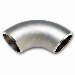 Sch40 ASME B16.9 2507 Stainless Steel Elbow , Super Duplex ASTM A32750 45D 2