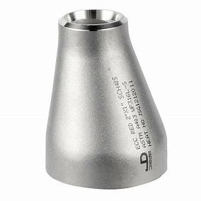 Polished Silver Stainless Steel Reducer Welded For Various Pipelines ANSI JIS DIN GB Standards