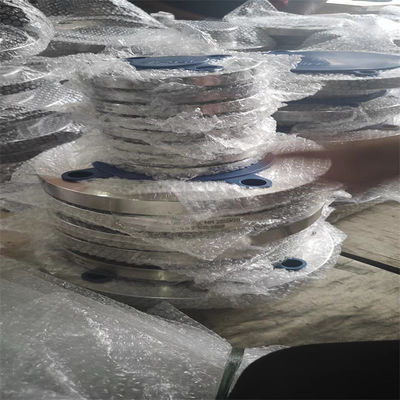 SO Flange, FFFE, BE, 8", S-10S, CL150, ASME-B16.5, ASTM A182 Gr.F 44 (UNS $31254)