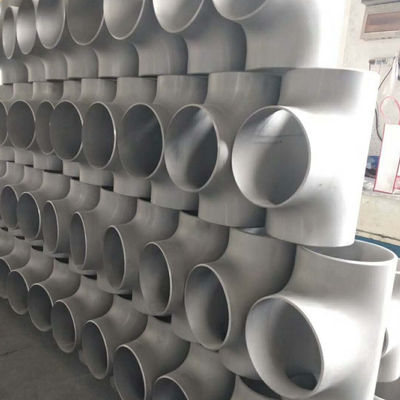 Welsure Stainless steel B16.9 butt-weld ends tee stainless steel tube fittings