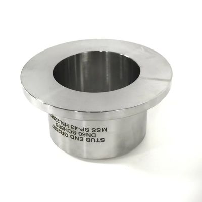 METAL High Quality Super Duplex Steel Stainless Steel S32205 S31803 Pipe Fittings Lap Joint Flange Type A Stub End