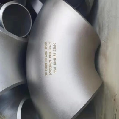 Stainless Steel Elbow Butt Weld Long Radioa 90 45 180 Degree Pipe Fittings Hot Rolled  5 Inch SCH40 Eblow
