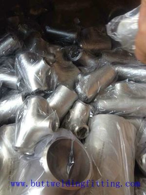 Threaded Stainless Steel Tee with Tensile Strength 1000°F Temperature Rating Light Weight