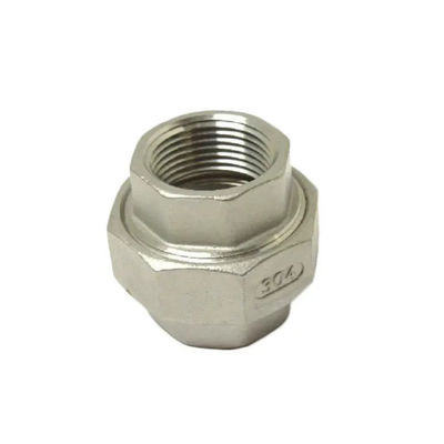 Sfenry MSS SP83 Forged 1 Inch 2 Inch 4 Inch Carbon Steel A105 Female NPT Threaded Pipe Fittings Union