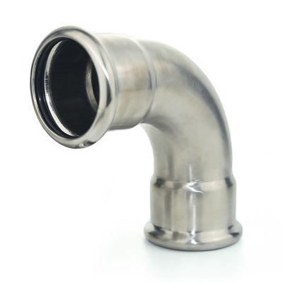 TOBO Customized Joint Male Metal Hose Fitting Quick Connector Elbow  ASTM A40345 Stainless Steel