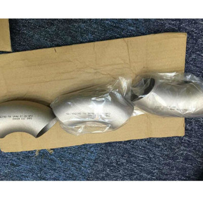 Stainless Steel Pipe Butt Weld Fittings Long Radius 90 Degree Elbow