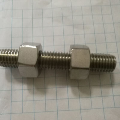 M2-M100 ASME16.9 Stainless Steel 316 Hex Head Stud Bolt and Nuts