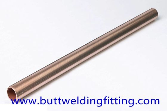 Brass Pipe / Copper Nickel Tube OD 6 - 8mm For Military Industry