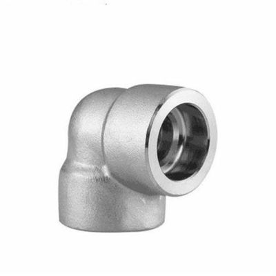 Stainless Steel Pipe Fittings 90 degree Socket Weld Elbow ASME B16.9 90D 1-1/2" Sch40s Elbow