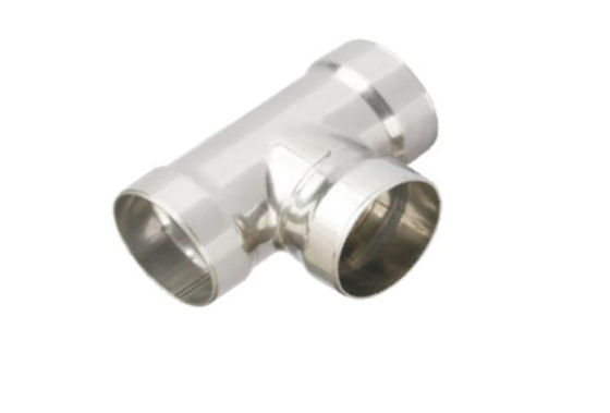 Socket Welding Tee 316 Stainless Steel Forged Tee ASTM A336 F22 Barred Tee 3" X 3" Sch 30