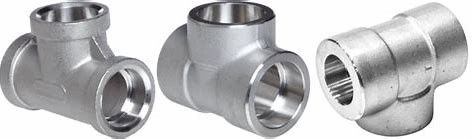 Threaded Stainless Steel Tee Fitting 3000 Psi Pressure Rating with Durability and Strength