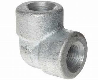 90 Degree Threaded Elbow Stainless Steel Pipe Fittings Forged Fittings Tube Connector