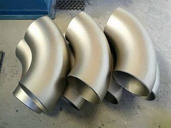 Stainless Steel Pipe Fittings 5'' SCH40s Butt Weld 90 Degree Long Radius Elbow