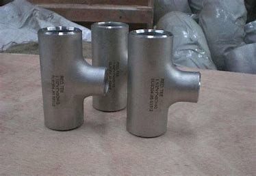 Seamless Stainless Steel Butt Weld Fittings Pipe Three Way Tee Reducing Tee