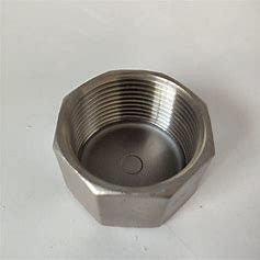 Stainless Steel Hexagonal End Cap Resistant Easy-to-Install Plug for Pipes & Equipment