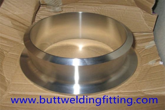 Duplex UNS S31803 Eindjes van roestvrijstalen stub ASME B16.9 naadloze lapverbinding Butt weld fittings