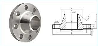 304/316 Stainless Steel Flanges Weld-neck Flange ANSI B16.5 Forged Pipe Fittings Flange