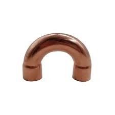METAL Wholesale 180 Degree Elbow Copper Return Bend Copper Welding Pipe Fitting