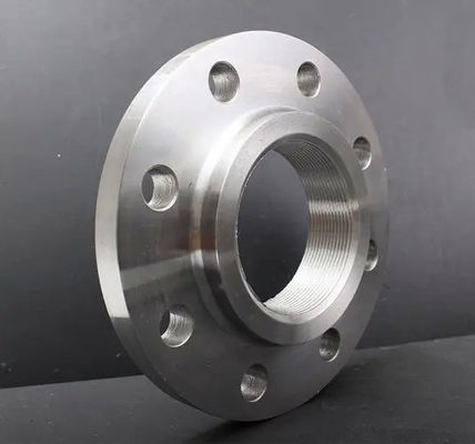 Threaded Flange Forged Steel Flange DN15, DN20, DN25 1/2", 1", 2", 4", 8" PN6, PN10, PNClass 150, Class 300 6, PN25, PN40ASTM A105ASTM A182 F304/F304L, F316/F316LASME B16.5 DIN