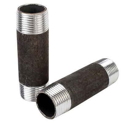 METAL Good Quality Pipe FittingsThreaded Taper Bspt/Npt  Nipple