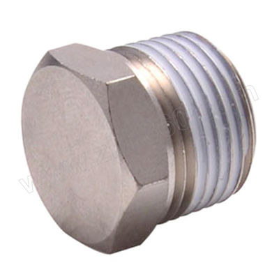 METAL High Quality 304 Pipe Fitting Solid round Hex Plug 1/2/3/4/6 Points NPT1/2