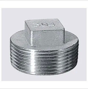 Plug Schroefdraadfitting Gesmede Pijpfitting NPS 1/2