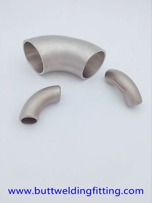 Super Duplex UNS S32760 Seamless Stainless Steel 1 1/2" Sch10S 90D LR Elbow