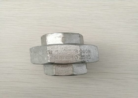 METAL Class150 Union Fitting Stainless Steel Pipe Fitting Threaded Flat Union SS304/316 Union