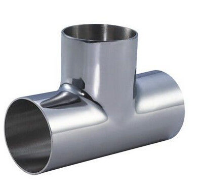 China Hot Food Grade Sanitair SS316 Roestvrij staal Pipe Fitting Tee