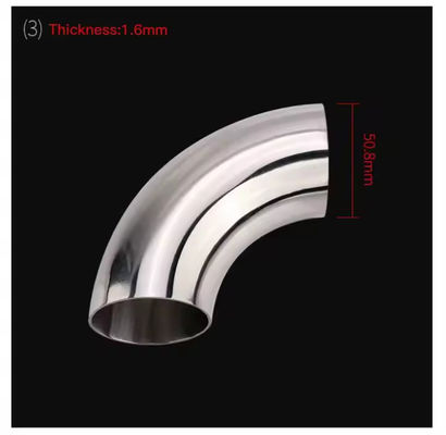 Customisable Stainless Steel Elbow for Pipe Fittings Non-Ferrous Metal Materials Fast Delivery