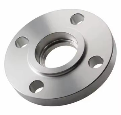 METAL China Tthreaded Socket Aluminum Flange Stainless/ Carbon Steel Pipe With Flange Ends