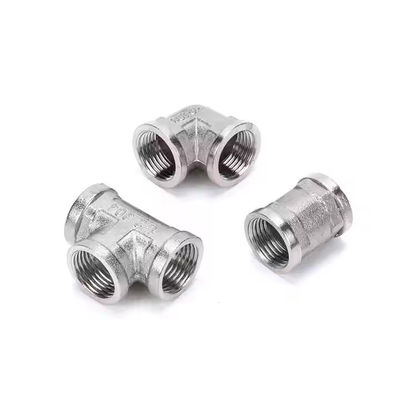 2'' SCH40 Pipe Fittings Tee Duplex Stainless Steel 2205 / UNS S31803 Equal / Reducing Tee
