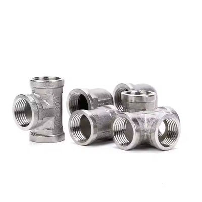 Sanitary Equal T-Shape Stainless Steel Welded Tee with Polished Mirror Fittings