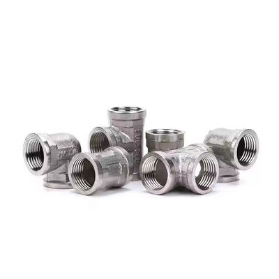 Customizable Stainless Steel Tee for Pipe Fittings with Fast Delivery and Low MOQ in Various Materials