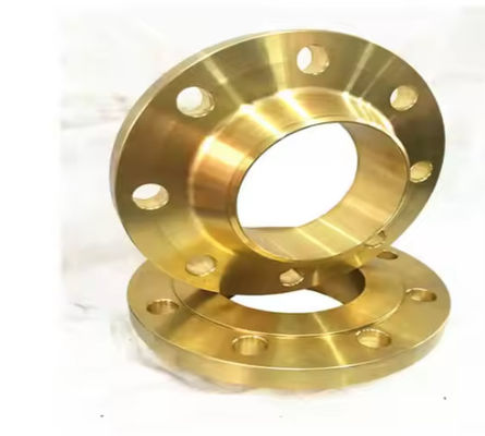 High-Pressure Brass Flanges to ANSI Standards Painted Surface Treatment for Pipe Fittings