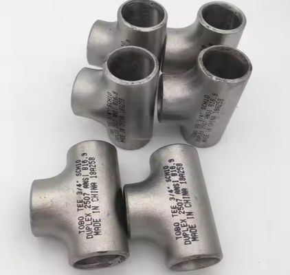 150# Stainless Steel Equal Tee WP304L 316L Butt-weld Pipe Fitting ASME B16.5