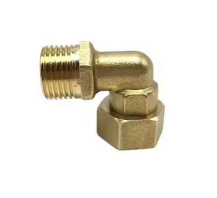 Customized Brass Elbow Metal 45 90 180 Degree Butt Weld Elbow Pipe Fittings Highly Durable Pipe Connectors
