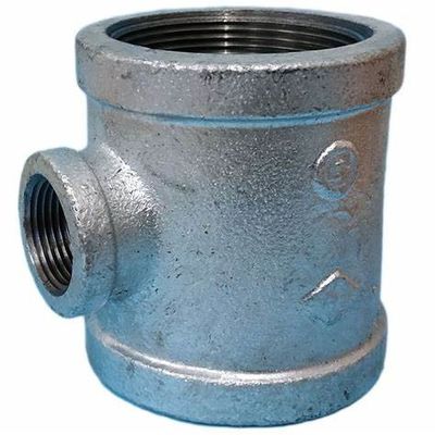 DN 2'' * 1'' SCH STD Forged Pipe Fittings Threaded Reducer Tee ANSI B16.9