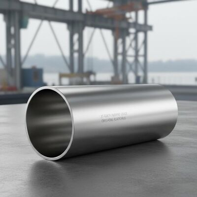 Spiegel Duplex Roestvrij Staal Buis Binnendiameter Op Maat Standaard JIS Ideaal voor Maritieme Apparatuur en Offshore Platforms