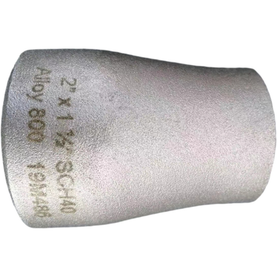 BW Pipe Fittings Alloy 800 Nickel Alloy Concentric Reducer SMLS 2'' X 1 1/2'' SCH40 ASME B16.9