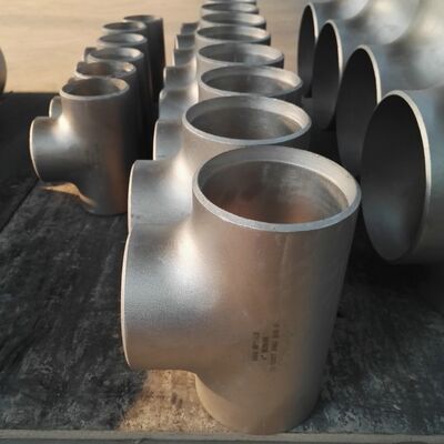BW Pipe Fittings Alloy 625 / N06625 Nickel Alloy Reducing Tee SMLS 4'' X 3'' SCH40 ASME B16.9