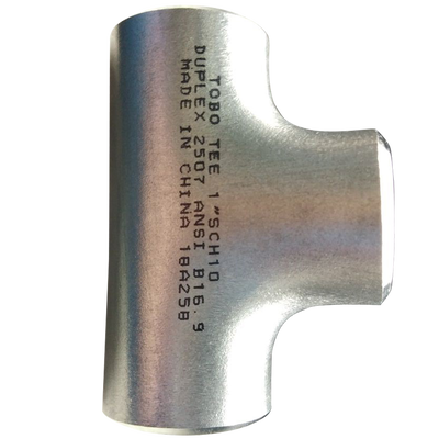 BW Fittings Super Duplex roestvrij staal 2507 Equal Tee naadloos ASME B16.9