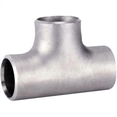 C70600 Koper Nikkel Gelijk T-stuk Butt Weld Pijp Fitting CuNi 90/10 Marine Zeewater Naadloze Constructie