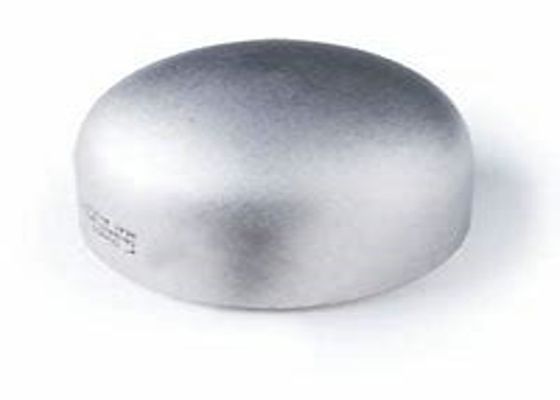 WP316L 12" SCH120 Butt Weld Pipe Cap ASTM A182 Hot Dipped Galvanised Finish