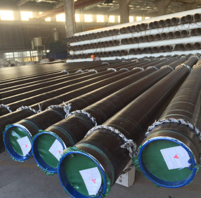 External 3PE Internal FBE Coated Anti Corrosion Seamless Carbon Steel Pipe