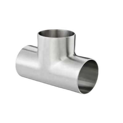 ety Sanitary Butt Weld Fittings Straight Reducing Tee Fitting 1/4" ~ 6" ASME BPE Standard