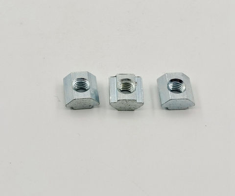 Carbon Steel Fasteners Square T Slot Self Locking Clinch Custom M5 T Slide